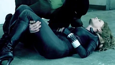 Superheroines And Arm Carry With Bat Girl And Carol Fonda