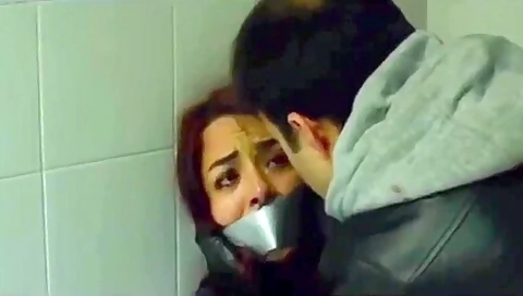 Tv Tape Gagged & Hooded