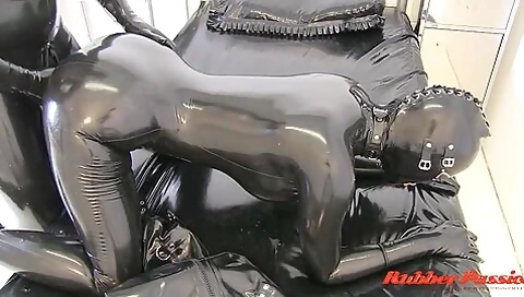 Banged And Strapped In Latex