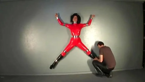Red Latex And Wall